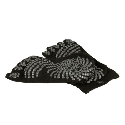 12. Gaiam Anti-Rutsch-Socken Schwarz S/M 52223