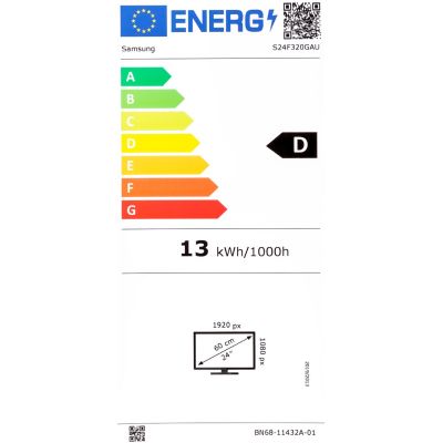 9. SAMSUNG 24" LS24F320GAUXEN 120Hz Monitor