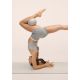 2. CASALL Damen Sublime Folded Hotpants Trainingsleggings, Grau