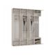 4. Kleiderschrank HAGA IV 3SZ1W Kaschmir
