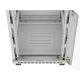 4. 19" 15U 600x800 LCD-Einbauschrank mit grauer Glastür, Lanberg (Flat Pack) V2