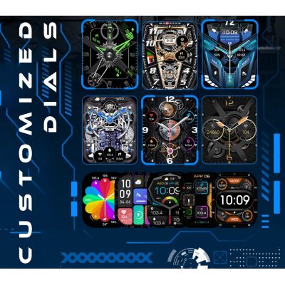 3. Rubicon RNCF24-2 GRAU Herren-Smartwatch