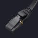17. Ugreen Ethernet-Patchkabel U/FTP Cat. 7 10 Gbit/s flach 0,5 m schwarz (NW106)