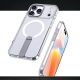 6. Hybrid Armor X Hülle für iPhone 17 Pro Max mit Ständer, kompatibel mit MagSafe - Transparent
