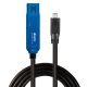 2. Lindy 43381 USB-Kabel USB 3.2 Gen 1 (3.1 Gen 1) 8 m USB-C USB-A Schwarz, Blau