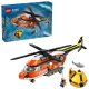 13. LEGO City 60503 Hubschrauber der Küstenwache