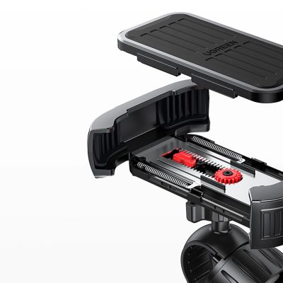 5. Ugreen Universal-Fahrradtelefonhalter für Fahrrad-Motorrad-Lenker schwarz (LP494 schwarz)