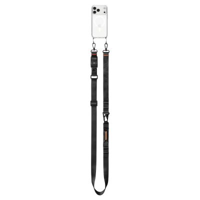 2. Spigen DA30M Stap Crossbody Handy-Lanyard - Schwarz