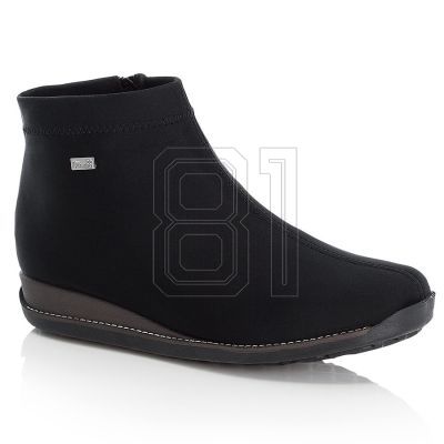 18. Isolierte schwarze Damenstiefeletten Rieker W 98251-00