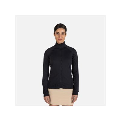 Damen-Midlayer ROSSIGNOL W Mid Layer Thin, schwarz