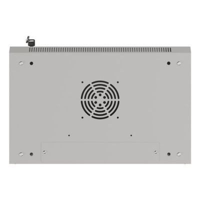 25. Lanberg 19" 6U 540x350 graue Glastür Wand-Rack-Schrank (Flat Pack)