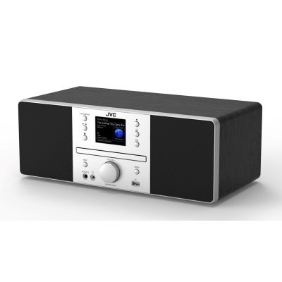 2. JVC RD-E874B schwarzes Radio