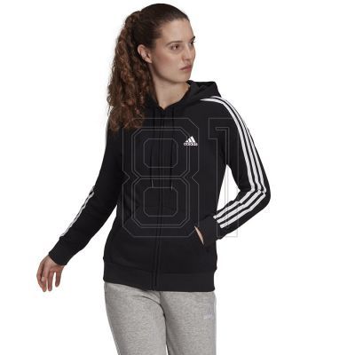 6. Adidas 3-Streifen FL Full-Zip Hoodie W GM5567