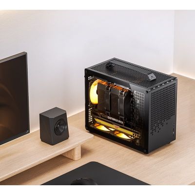 5. Jonsplus MATX Gehäusehalter Case Z20 - schwarz