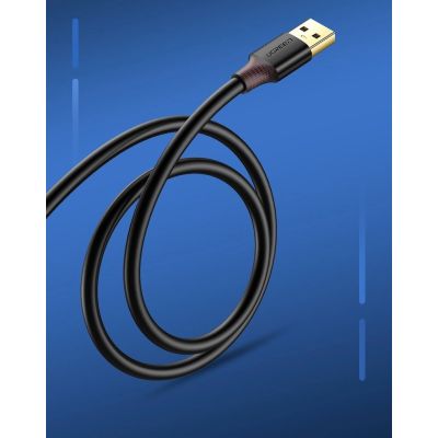 4. Ugreen Kabel Verlängerungsadapter USB 3.0 (weiblich) - USB 3.0 (männlich) 3 m schwarz (US129 30127)