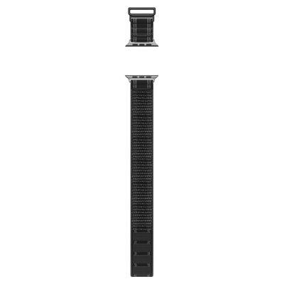 4. Spigen WBF0 Armband für Apple Watch 44 / 45 / 46 / 49 mm - Schwarz