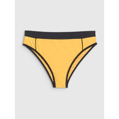 5. Damen-Bikinihose mit mittelhohem Bund, Größe 4F, Artikelnummer: 4FWSS25UBKBF078-71S