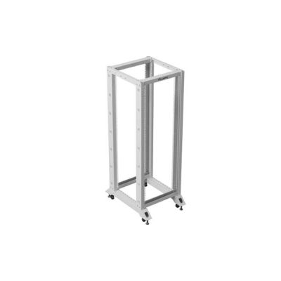 8. LANBERG 19-Zoll 32U 600x800 graues offenes Rack