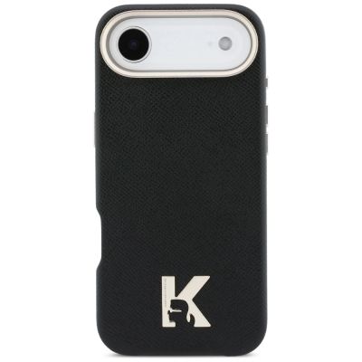 3. Karl Lagerfeld MagSafe Hülle mit Karl-Kopf-Logo für iPhone Air – Schwarz