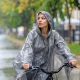 3. Fahrrad-Regenponcho für Erwachsene, 100 x 130 x 1 cm, PE, 135 g, Dunlop – Grau