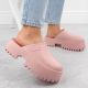 7. Big Star W NN274020 INT2083C Clogs mit dicker Sohle