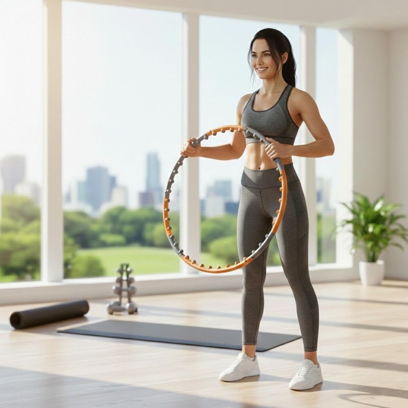 10. BODY SCULPTURE GEWICHTETER HULA HOOP BB 6430