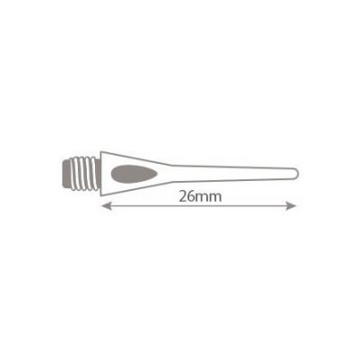5. Softip Harrows Ersatz-Dimple-Dartspitzen, 30 Stück