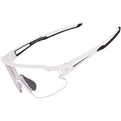 Rockbros photochrome Sportbrille weiß