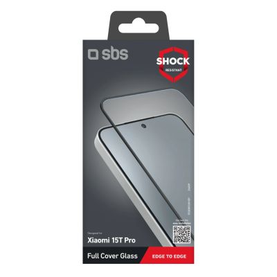 2. SBS Vollflächiges Panzerglas für Xiaomi 15T Pro
