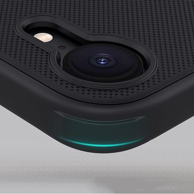 11. Nillkin Super Frosted Shield Pro Magnethülle für iPhone 16e / 17e – Schwarz
