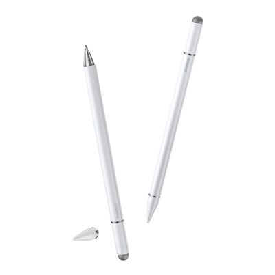 5. Baseus Smooth Writing III 3-in-1 Passiv-Stift – Weiß