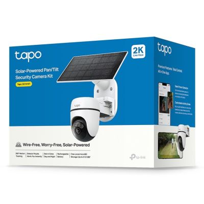 4. TP-Link Tapo C610 KIT Solar-Panorama-IP-Kamera