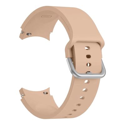 5. Tech-Protect Silikonarmband für Samsung Galaxy Watch 4/5/5 Pro/6/7/FE – Beige