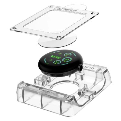 4. Spigen Elite Shield EZ Fit 2er-Pack Hydrogelfolie für Google Pixel Watch 45 mm