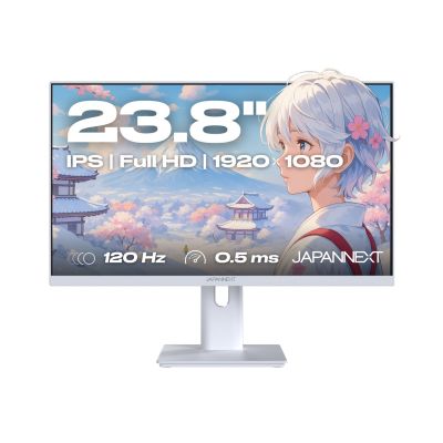 Monitor JAPANNEXT 60,5 cm JN-I238FHD120F-HSP-W 16:9 HDMI weiß FHD