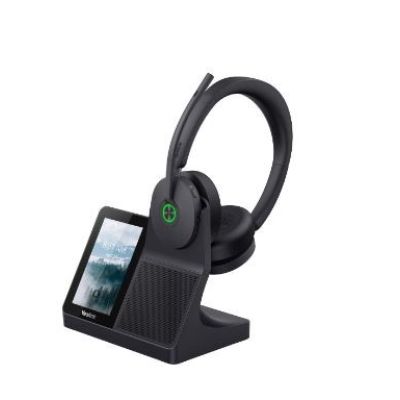 3. Yealink WH68 Workstation-Headset, kabelgebunden & kabellos, Kopfbügel, Anrufe/Musik, USB Typ-C, Bluetooth, Ladestation, Schwarz