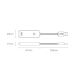 16. Baseus Lite Series externe Netzwerkkarte USB Typ C - RJ-45 1Gbps (1000Mbps) schwarz (WKQX000301)