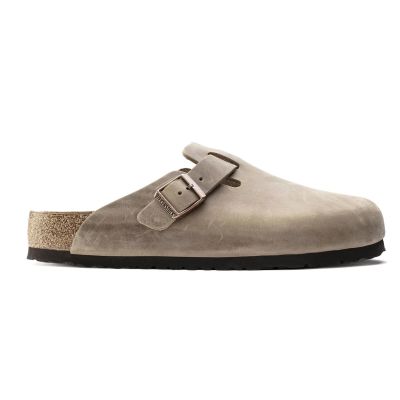 4. Birkenstock Herren Clogs BOSTON BS 1018147 TABACCO BROWN (Standardweite)