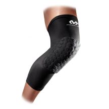 McDavid Leg HexPad Knieschoner, Schwarz - 2 Stück - 6446