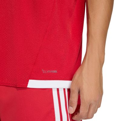 6. adidas Tiro 26 Wettkampftrikot für Herren, rot-weiß, KA6173