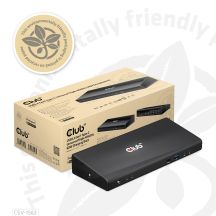 CLUB3D CSV-1562 Dockingstation USB 3.2 Gen 1 (3.1 Gen 1) Typ-C Schwarz