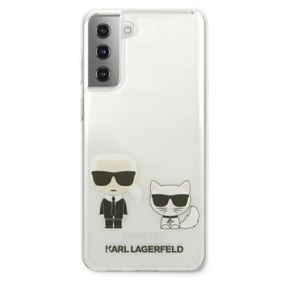 3. Karl Lagerfeld Karl&Choupette Hülle für Samsung Galaxy S21+ - Transparent