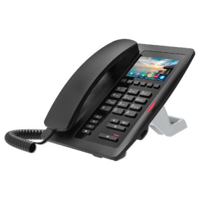 2. Fanvil H5W VoIP-Telefon, Schwarz, 2 Leitungen, WLAN