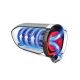 25. Bosch BCH3P210 Akku-/Stielstaubsauger mit integrierter Bürste, beutellos, 0,4 l, netz-/akkubetrieben, schwarz/grau