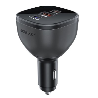 Acefast B14 Autoladegerät 165W 2x USB-C 1x USB-A - Schwarz