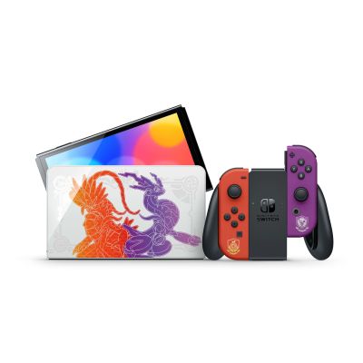 2. NINTENDO Switch OLED Pokémon Scarlet und Violett Edition.