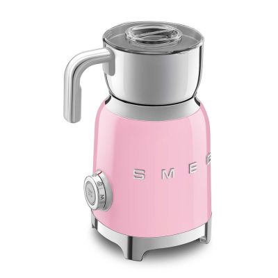 3. Smeg MFF11PKEU Milchkaffeemaschine im Stil der 50er Jahre, Cadillac-Rosa