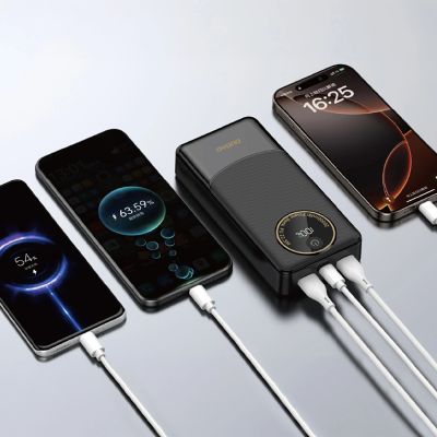 5. Dudao K12Pro Powerbank 22,5 W PD 20000 mAh USB-A, USB-C – Schwarz