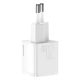 5. Baseus Cube 20W PD USB-C Wandladegerät – Weiß