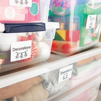 17. Dymo Etiketten für verschiedene Anwendungen 57x32mm weiß 2093095 12 Rollen